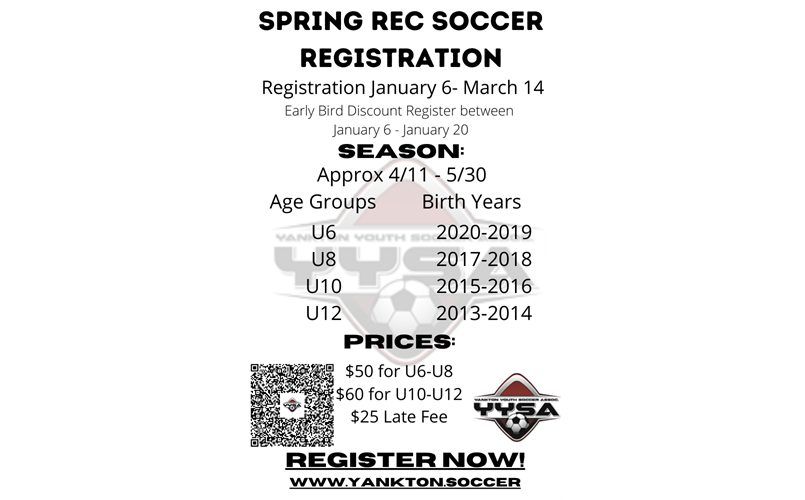 Spring Rec Registration